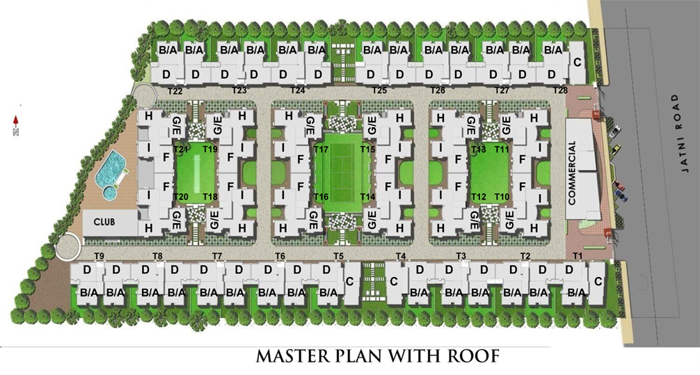 Royal Habitat Site Plan